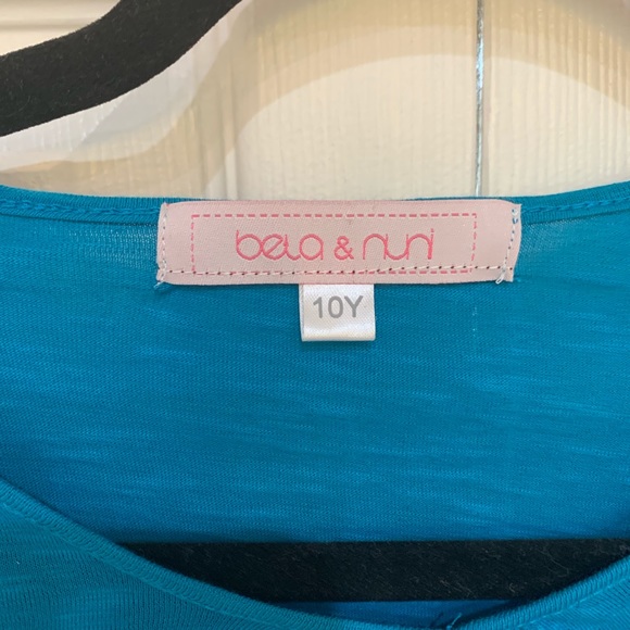Girls size 10 bels & nun Turquoise top. - Picture 4 of 4